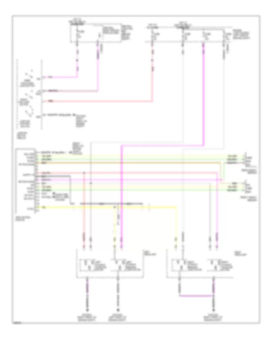 Adaptive Front Lighting Wiring Diagram for Land Rover Discovery 2 HSE 2008
