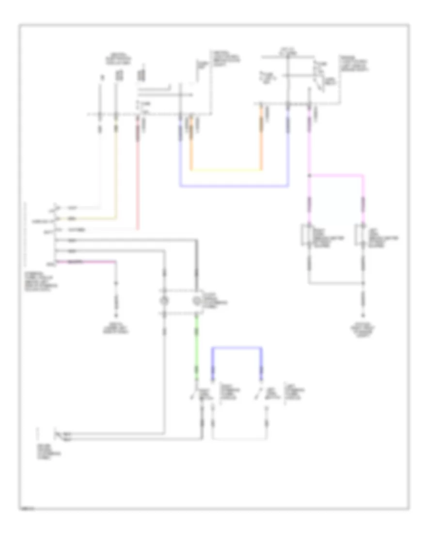 Horn Wiring Diagram for Land Rover Discovery 2 HSE 2008