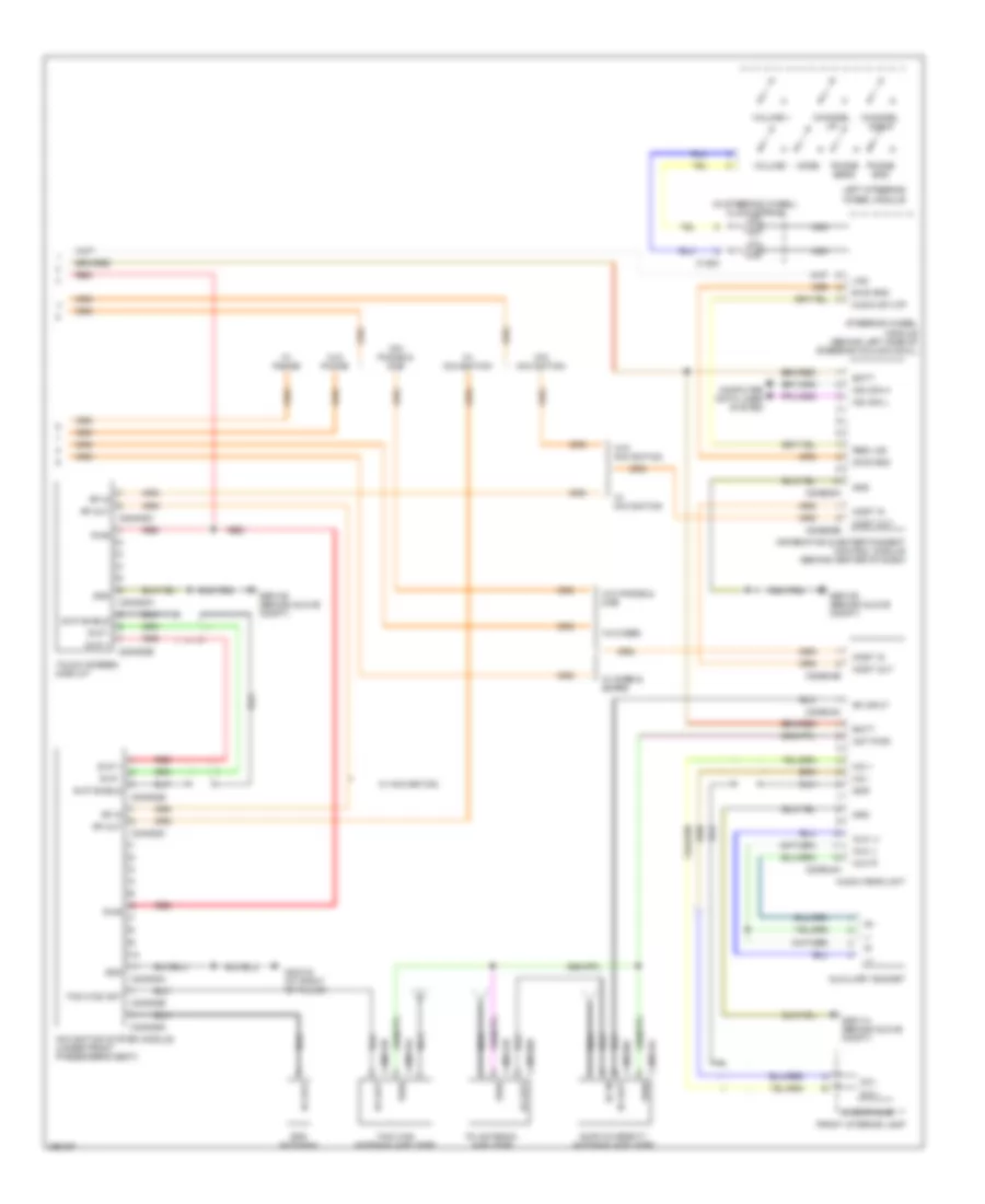 Navigation Wiring Diagram 3 of 3 for Land Rover Discovery 2 HSE 2008