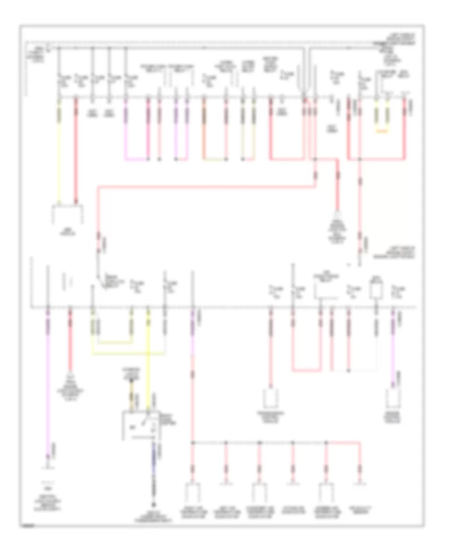 Power Distribution Wiring Diagram 4 of 4 for Land Rover Discovery 2 HSE 2008