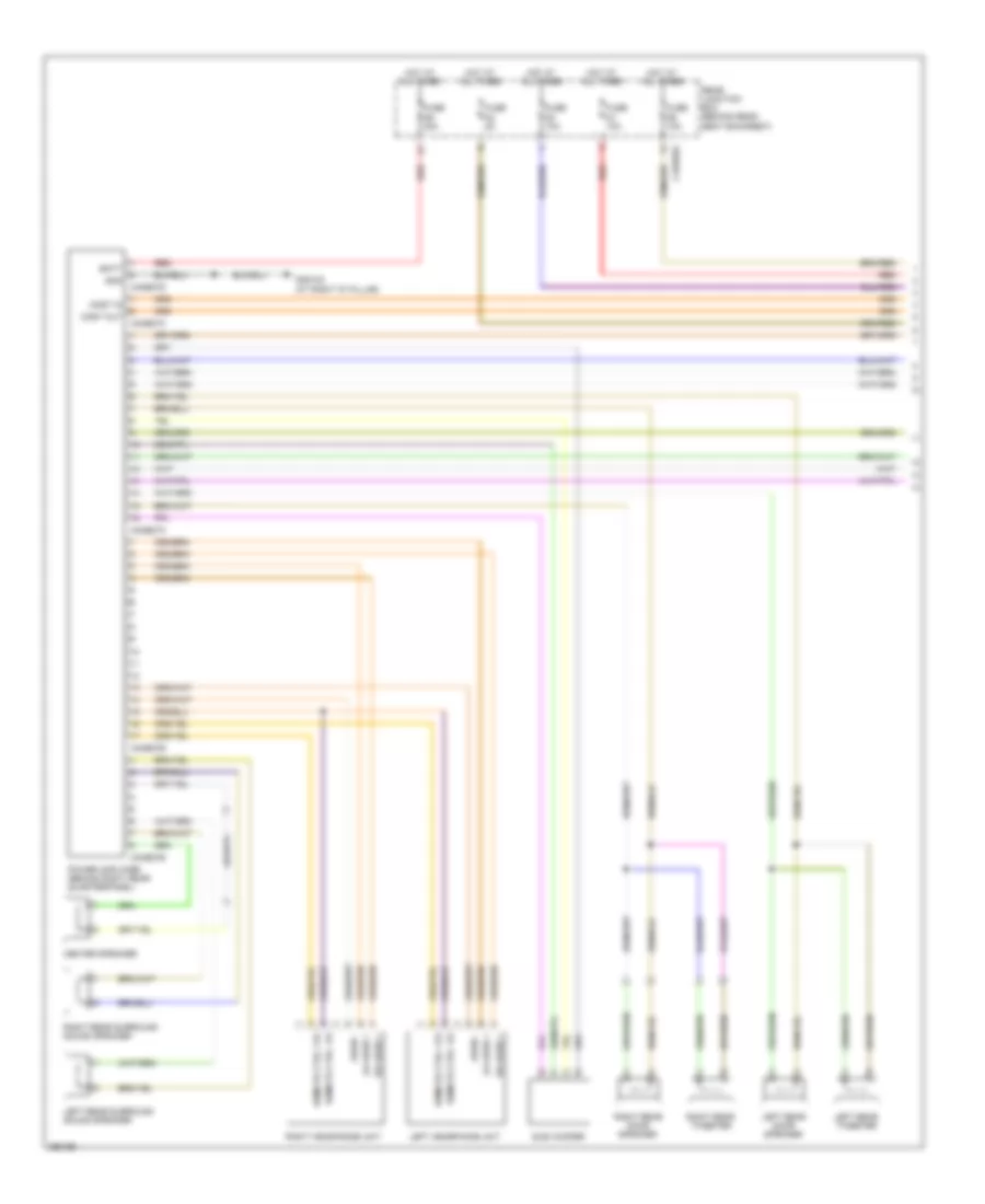 Radio Wiring Diagram High Line 1 of 3 for Land Rover Discovery 2 HSE 2008