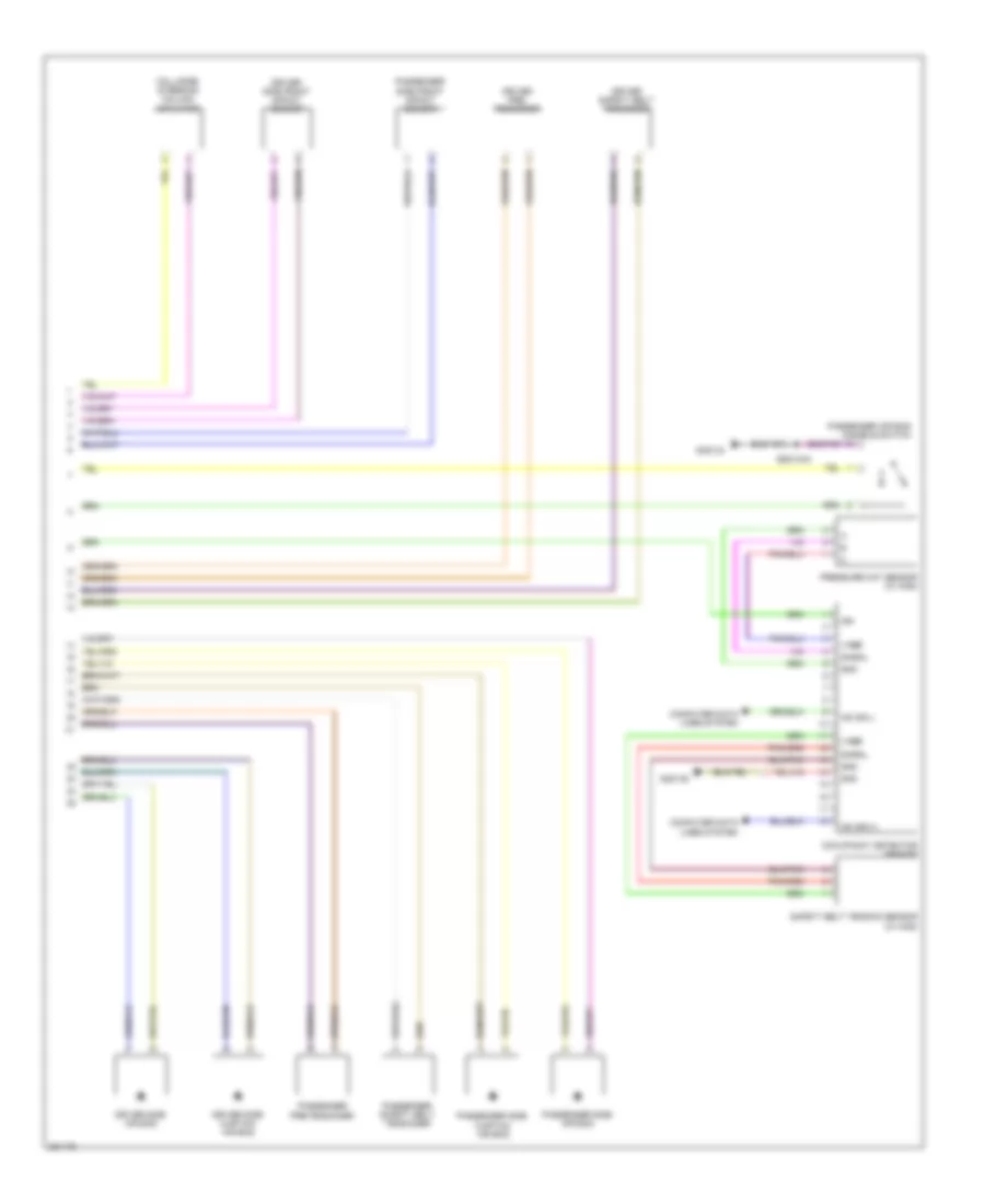 Supplemental Restraints Wiring Diagram 2 of 2 for Land Rover Discovery 2 HSE 2008