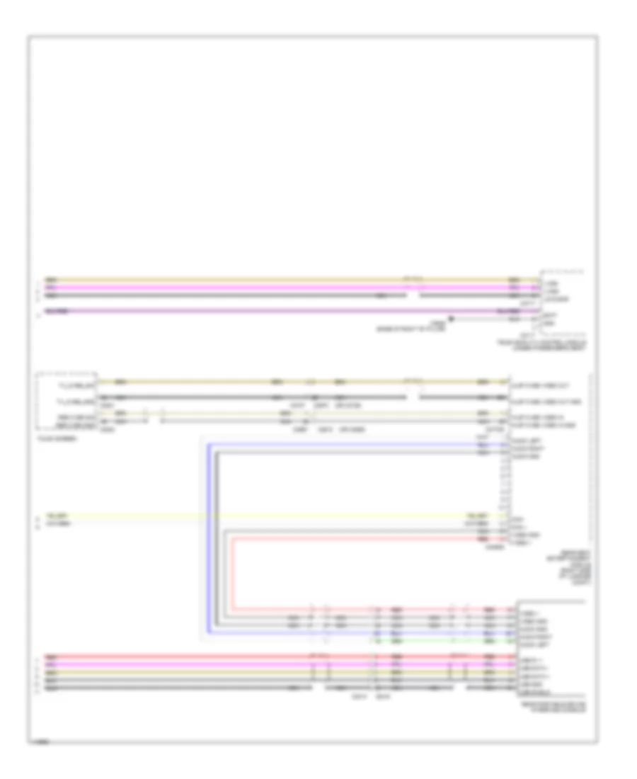 Rear Seat Entertainment Wiring Diagram (2 of 2) for Land Rover Discovery 4 HSE 2014