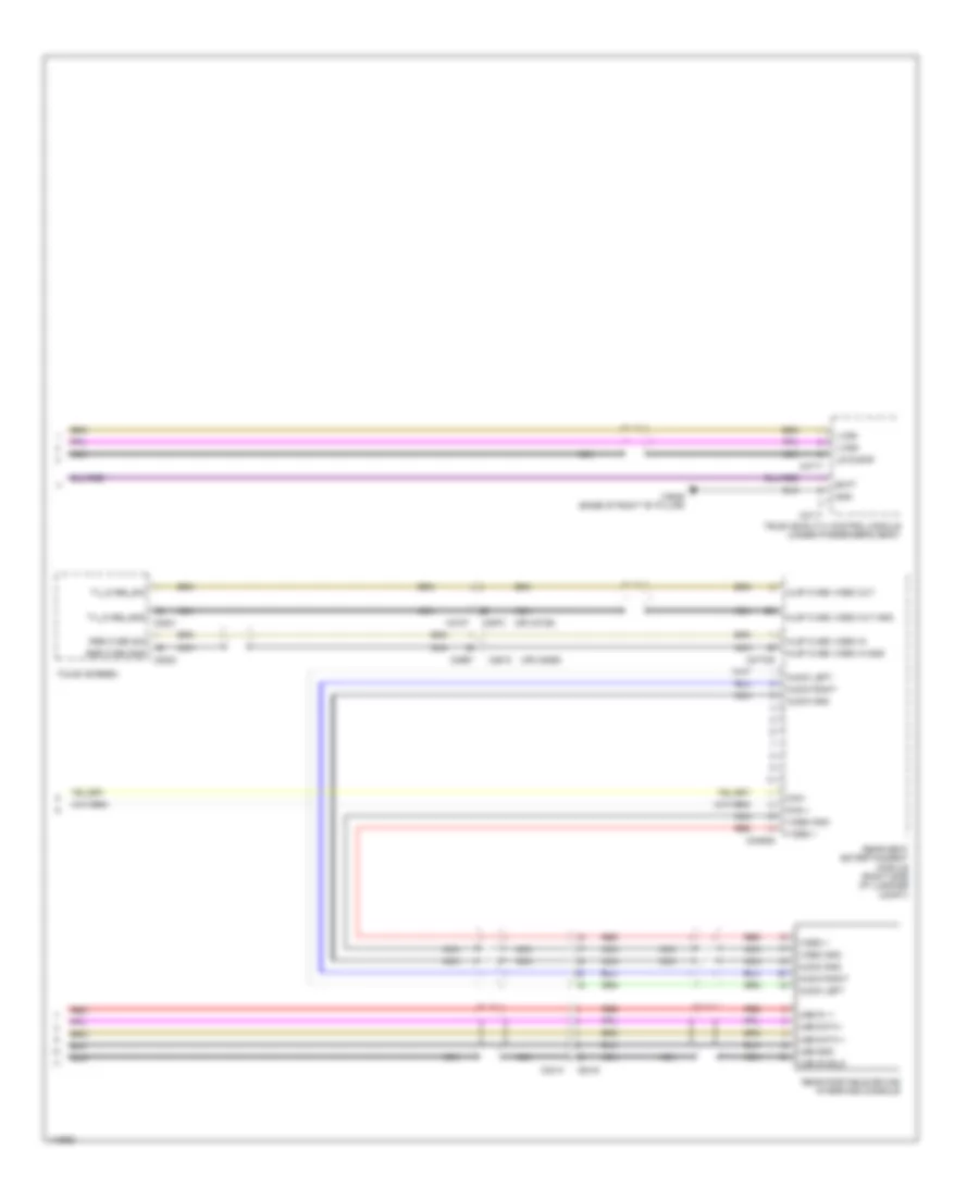 Rear Seat Entertainment Wiring Diagram (2 of 2) for Land Rover Discovery 4 HSE Lux 2014