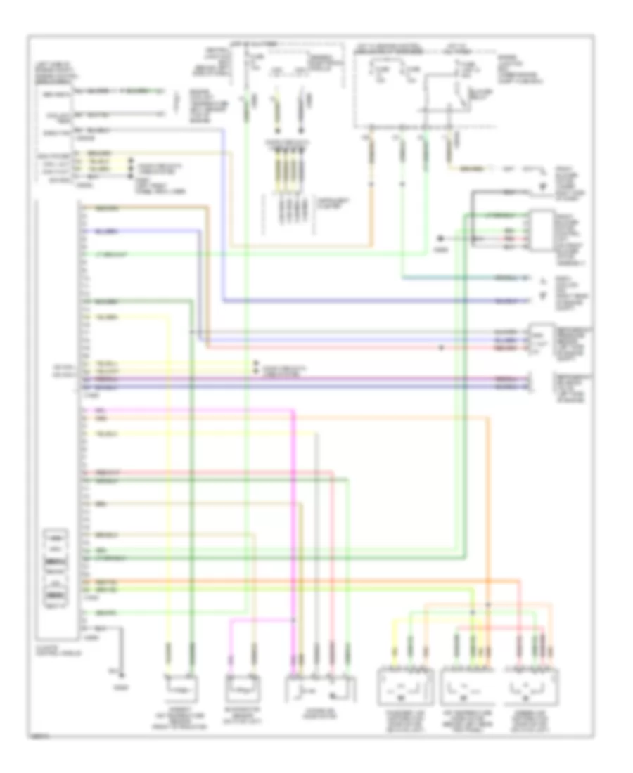 Automatic AC Wiring Diagram, without TSD for Land Rover Discovery 3 HSE 2008