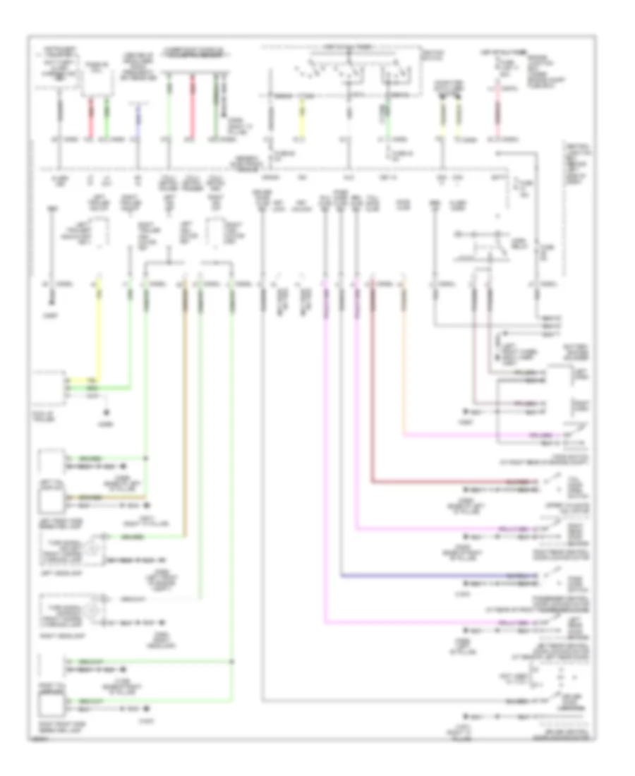 Anti-theft Wiring Diagram, Active for Land Rover Discovery 3 HSE 2008