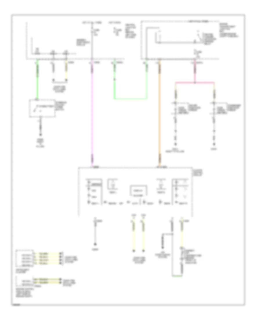 Heated Mirrors Wiring Diagram for Land Rover Discovery 3 HSE 2008