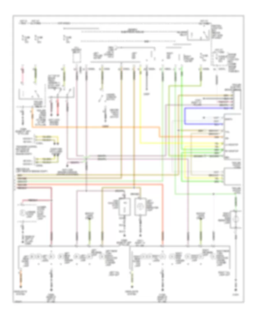 Exterior Lamps  Trailer Connector Wiring Diagram 2 of 2 for Land Rover Discovery 3 HSE 2008