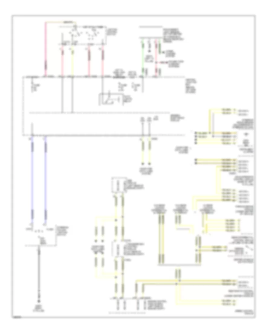 Headlamps Wiring Diagram, with Adaptive Lamp Monitor (1 of 2) for Land Rover Discovery 3 HSE 2008