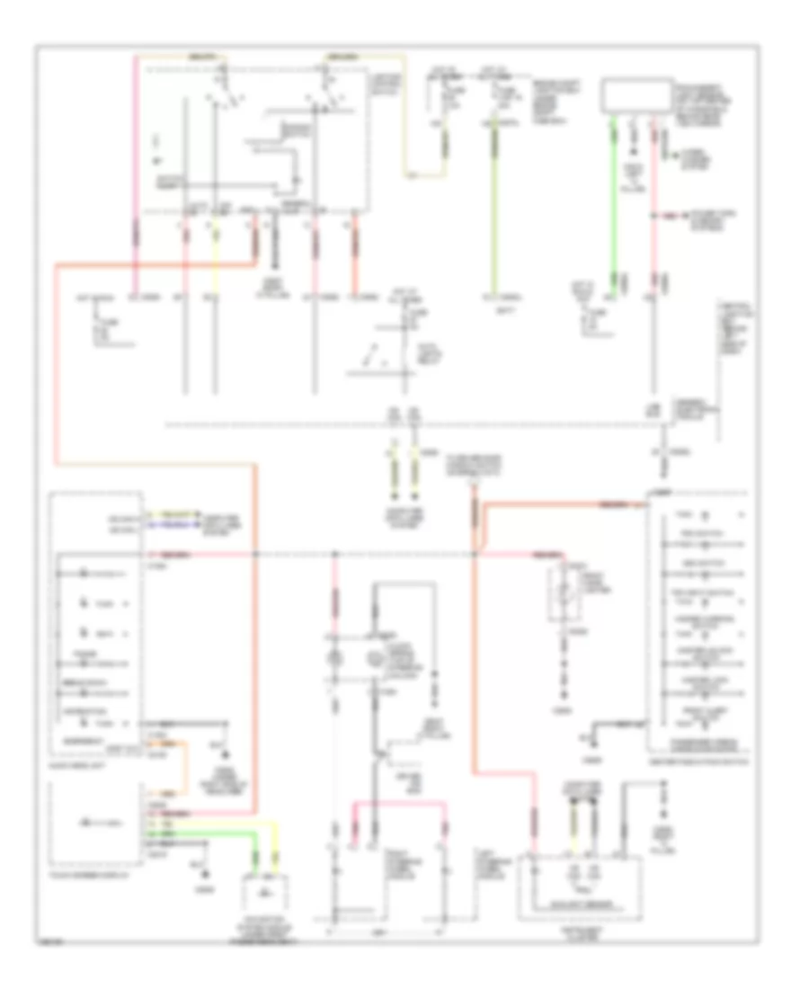 Instrument Illumination Wiring Diagram 1 of 2 for Land Rover Discovery 3 HSE 2008