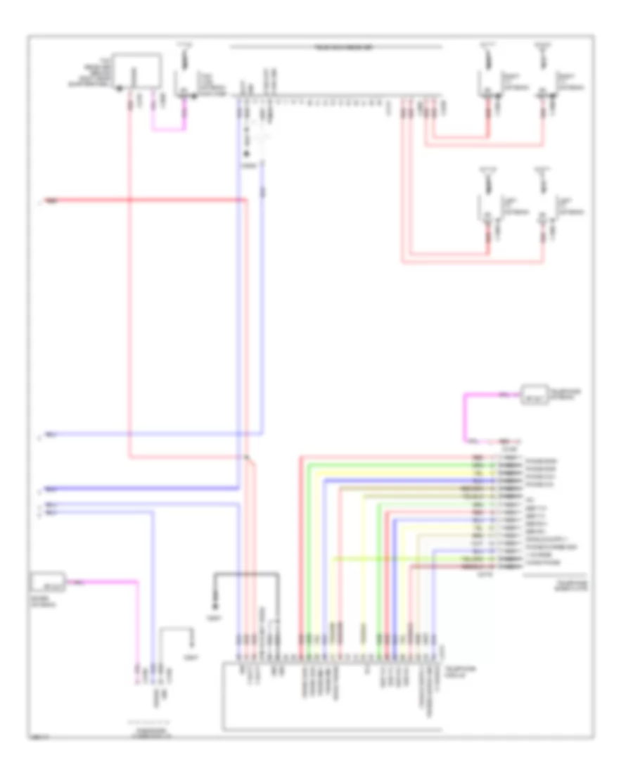 Navigation Wiring Diagram 2 of 3 for Land Rover Discovery 3 HSE 2008