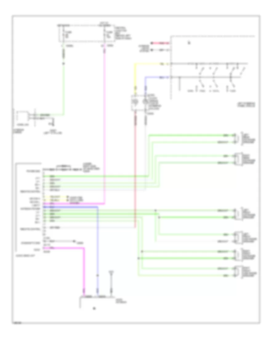 Radio Wiring Diagram, Low Line for Land Rover Discovery 3 HSE 2008
