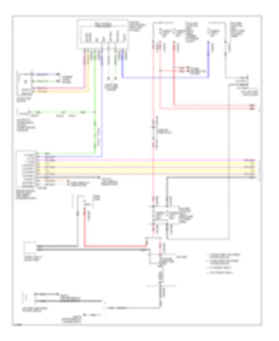 Starting Wiring Diagram with TSS 1 of 2 for Land Rover Range Rover 2014