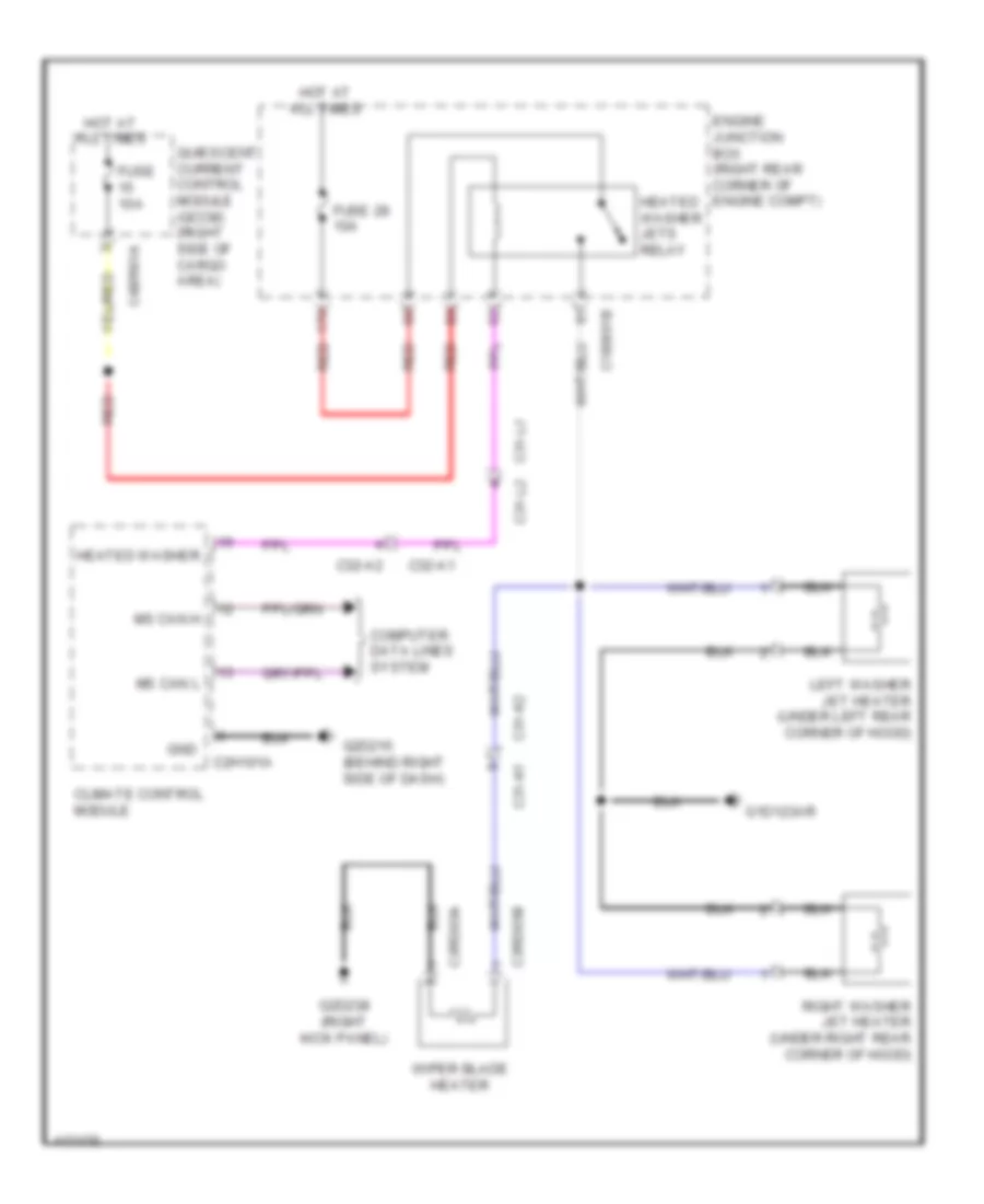 Jet Heater Wiring Diagram for Land Rover Range Rover 2014
