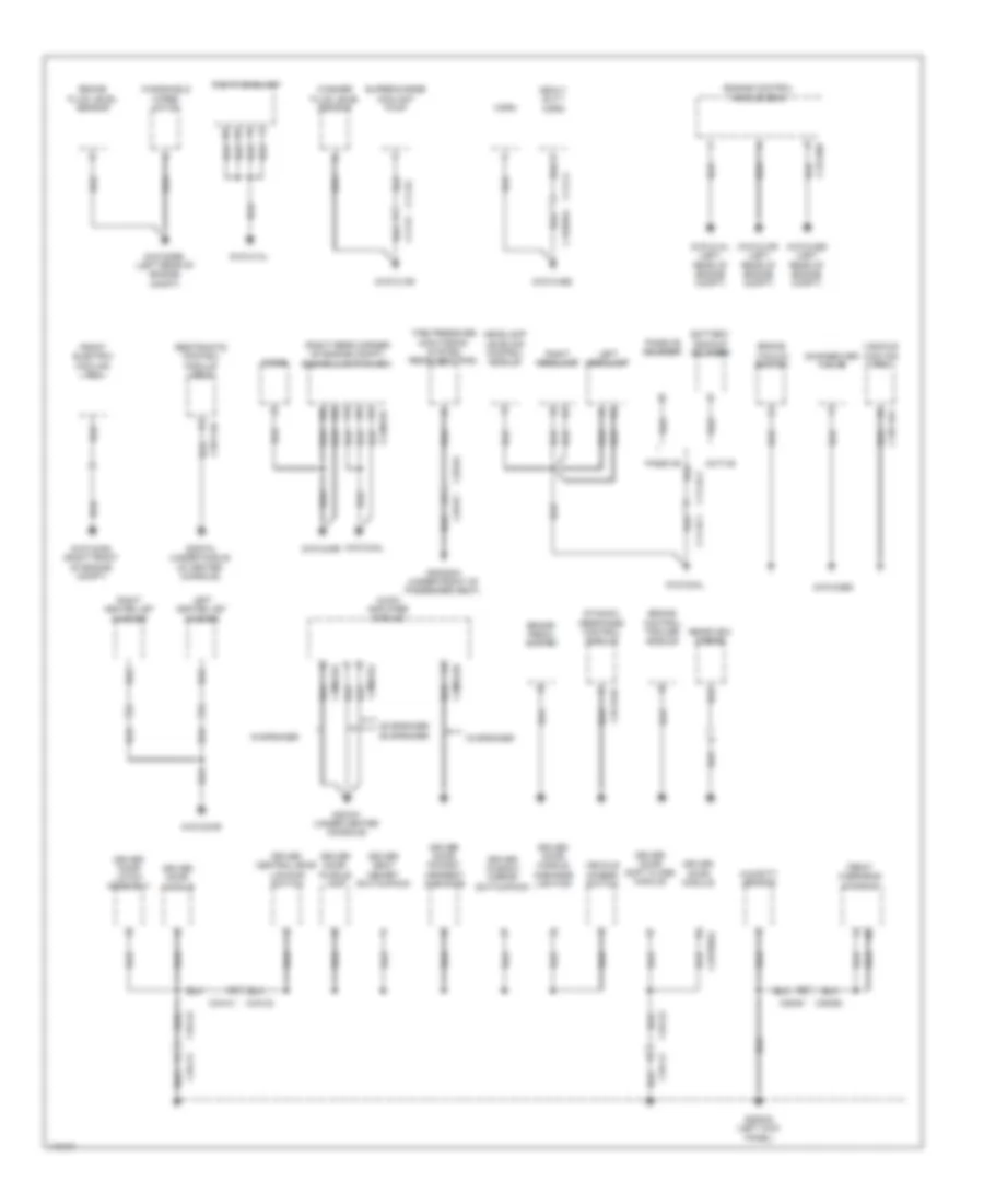 Ground Distribution Wiring Diagram 2 of 7 for Land Rover Range Rover 2014
