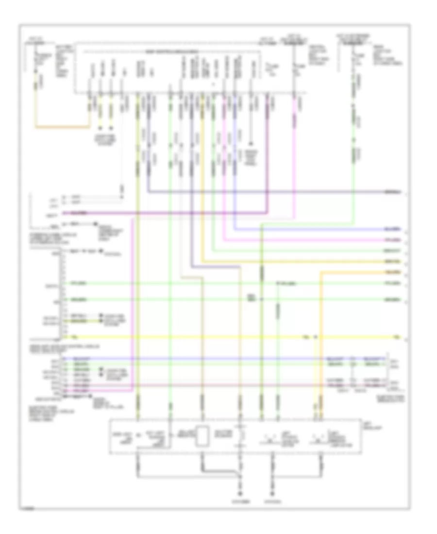Headlights Wiring Diagram 1 of 2 for Land Rover Range Rover 2014