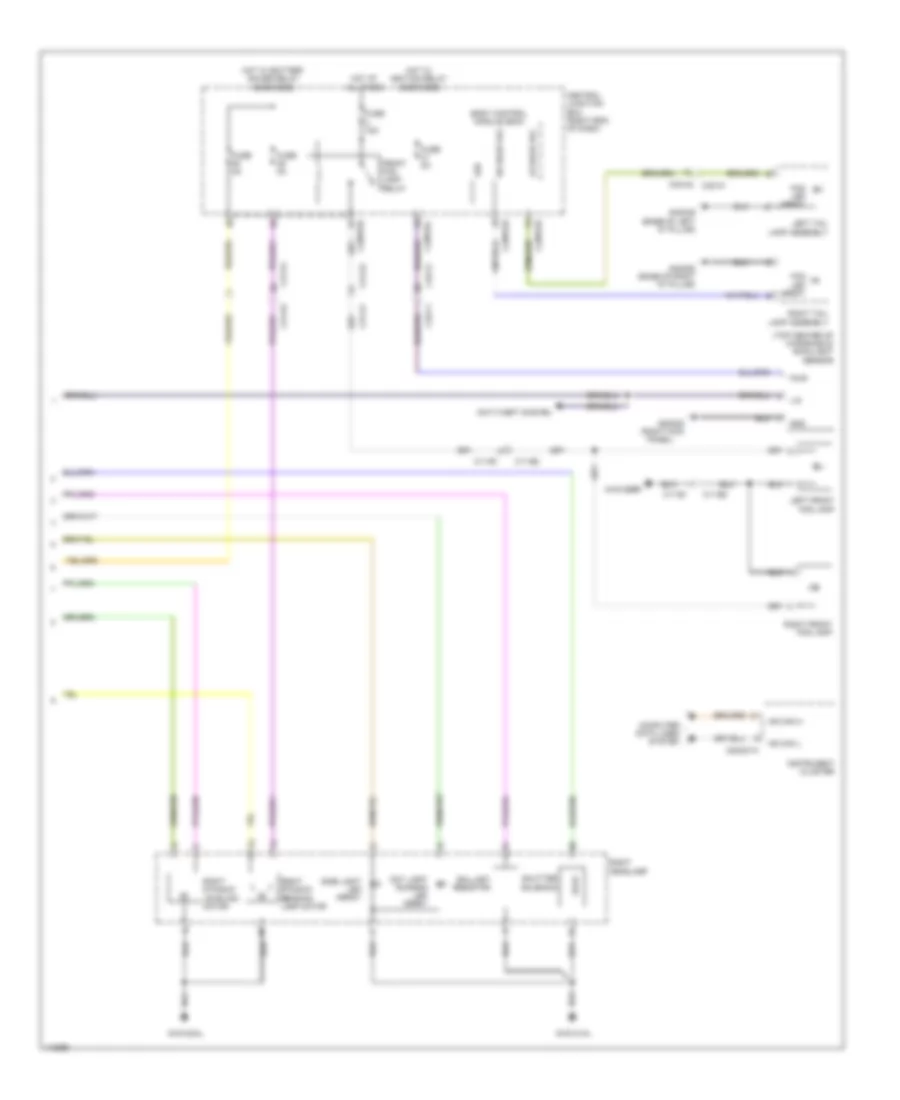 Headlights Wiring Diagram (2 of 2) for Land Rover Range Rover 2014
