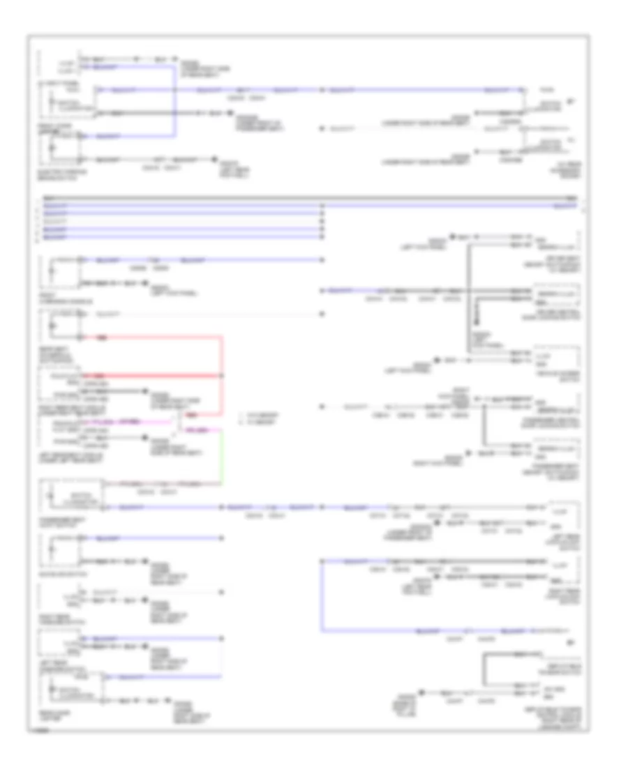 Instrument Illumination Wiring Diagram (2 of 3) for Land Rover Range Rover 2014