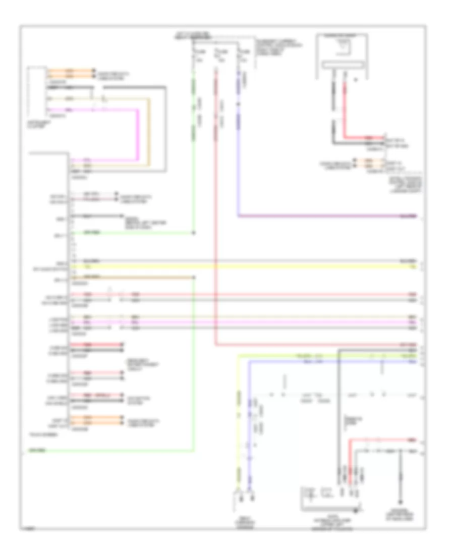 Navigation Wiring Diagram 29 Speaker System 6 of 7 for Land Rover Range Rover 2014
