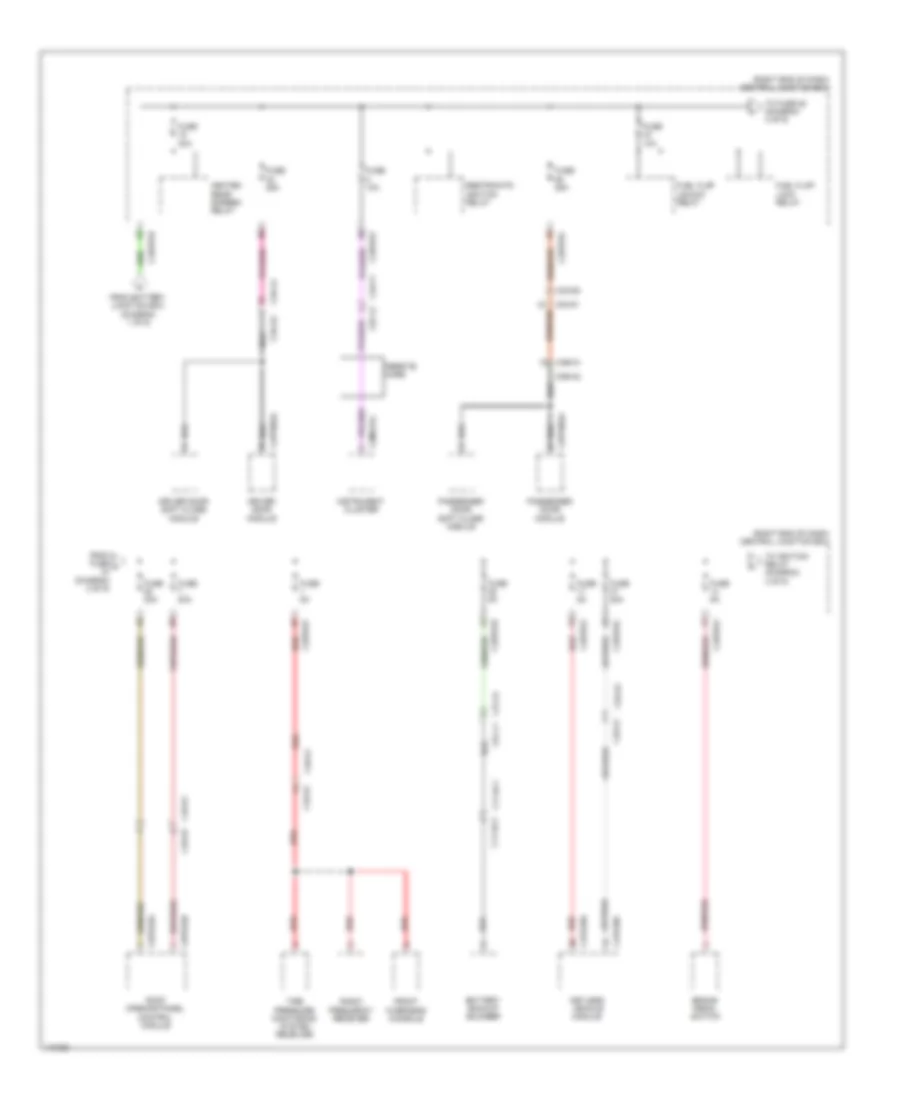 Power Distribution Wiring Diagram (3 of 9) for Land Rover Range Rover 2014
