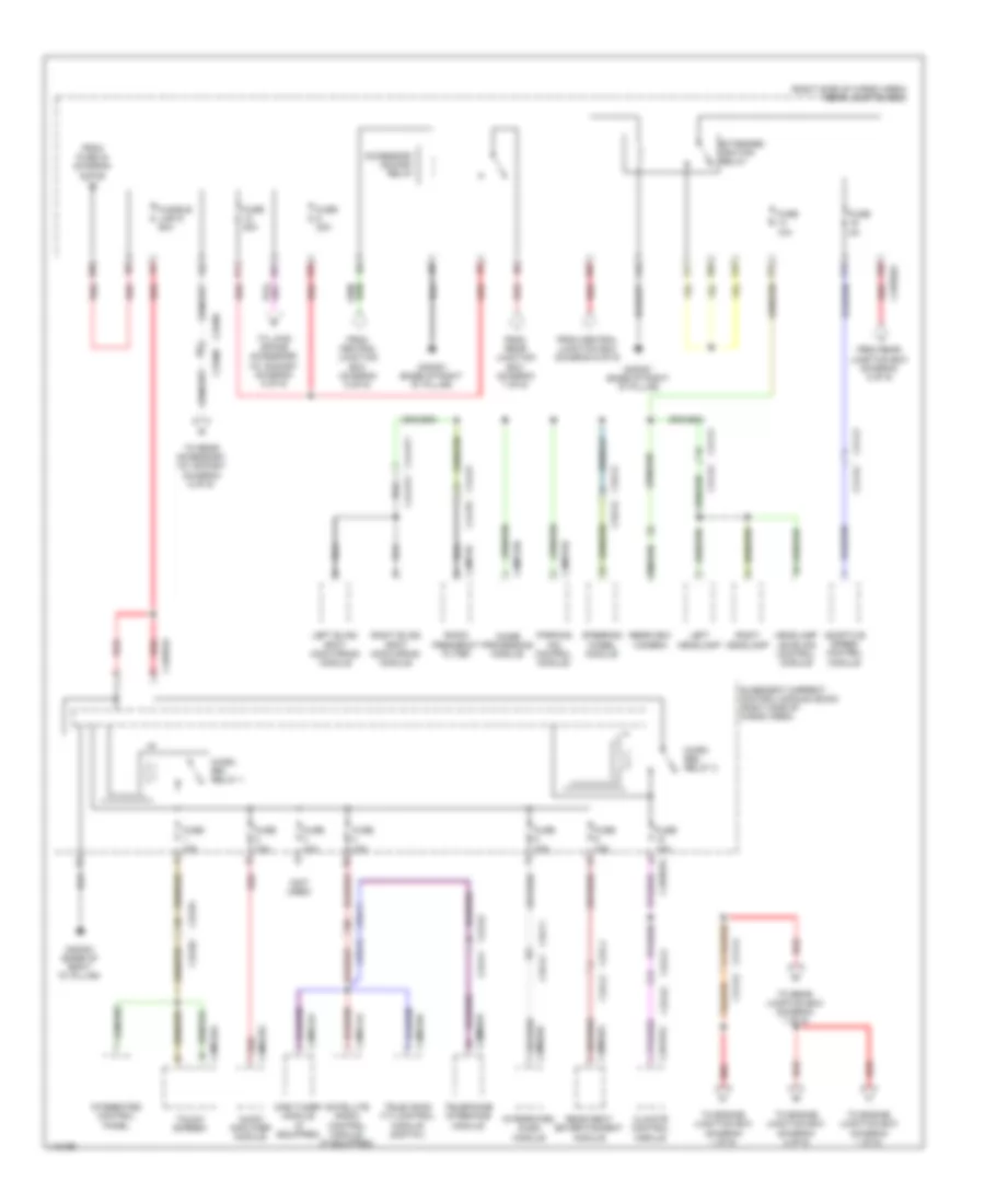 Power Distribution Wiring Diagram (9 of 9) for Land Rover Range Rover 2014