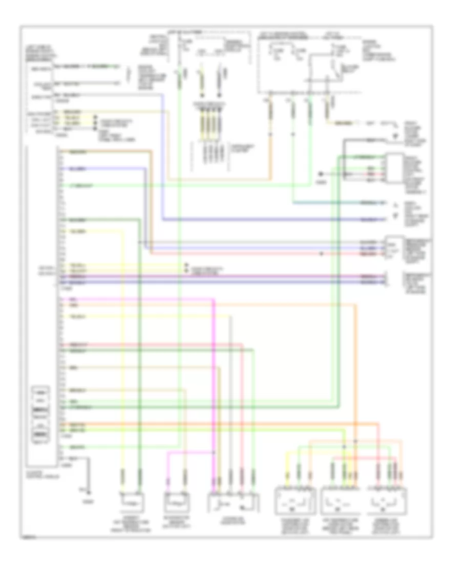 Automatic A C Wiring Diagram without TSD for Land Rover Discovery 3 SE 2008