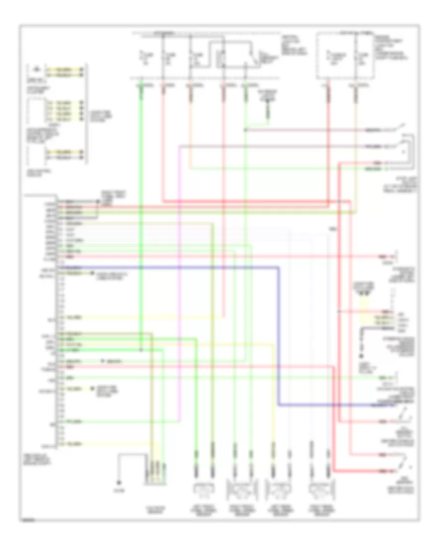 Anti Lock Brake Wiring Diagram for Land Rover Discovery 3 SE 2008