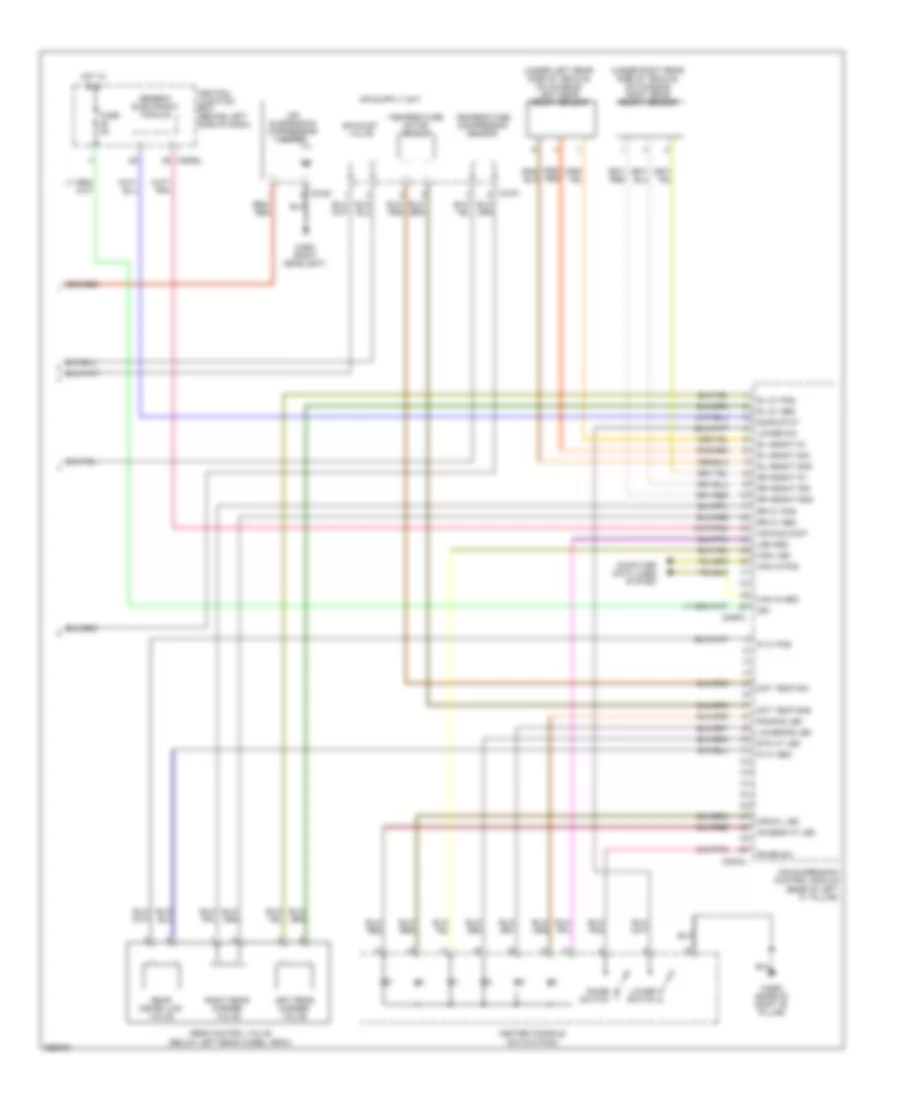 Electronic Suspension Wiring Diagram 2 of 2 for Land Rover Discovery 3 SE 2008