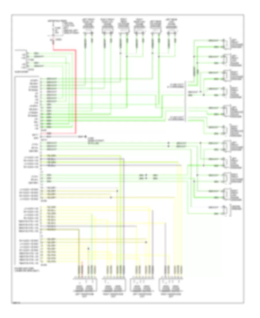 Navigation Wiring Diagram 3 of 3 for Land Rover Discovery 3 SE 2008