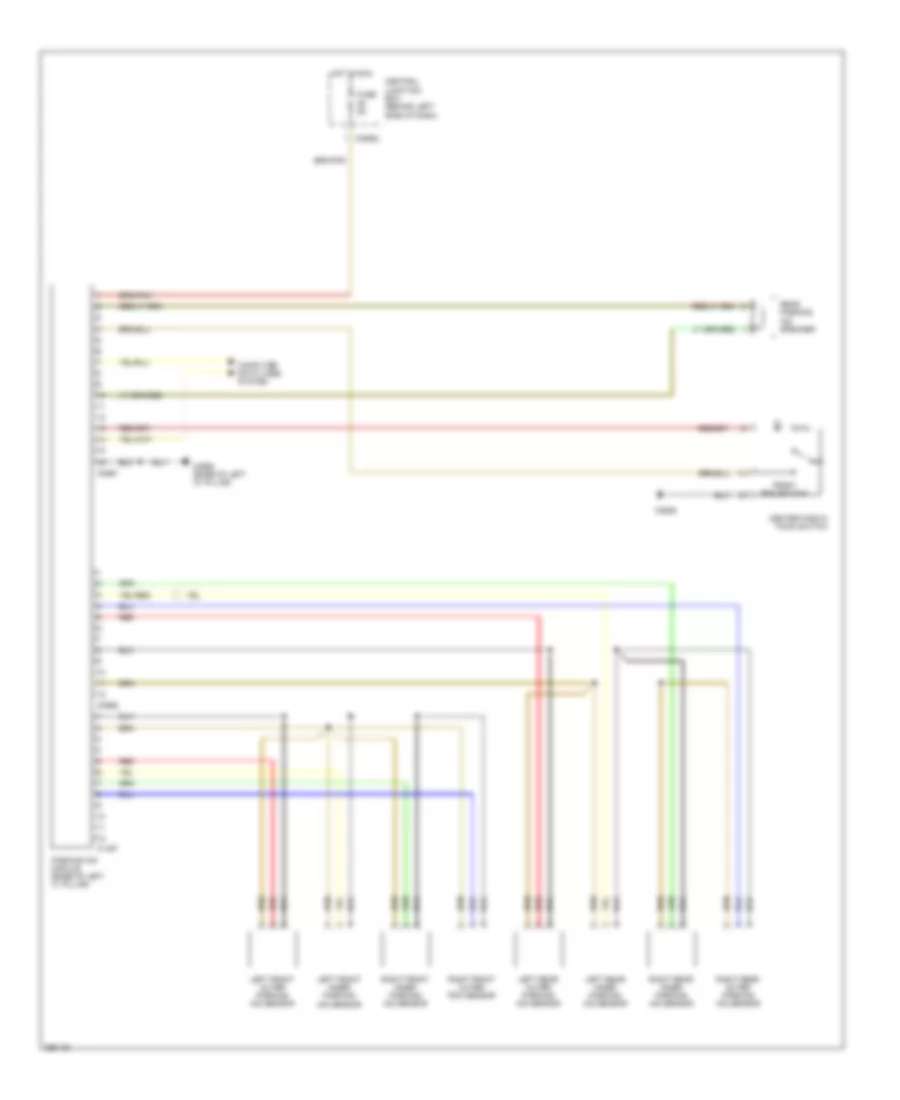 Parking Assistant Wiring Diagram for Land Rover Discovery 3 SE 2008