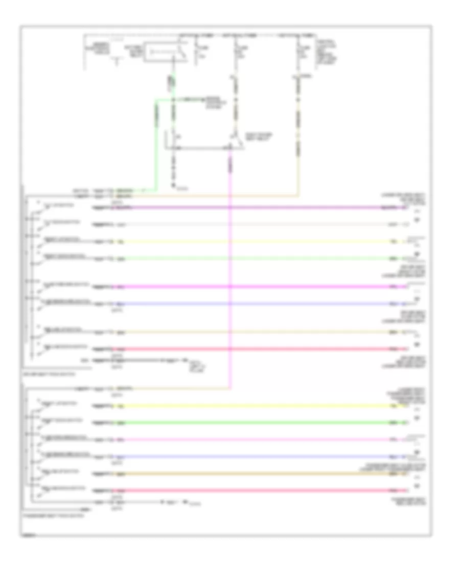 Power Seats Wiring Diagram for Land Rover Discovery 3 SE 2008