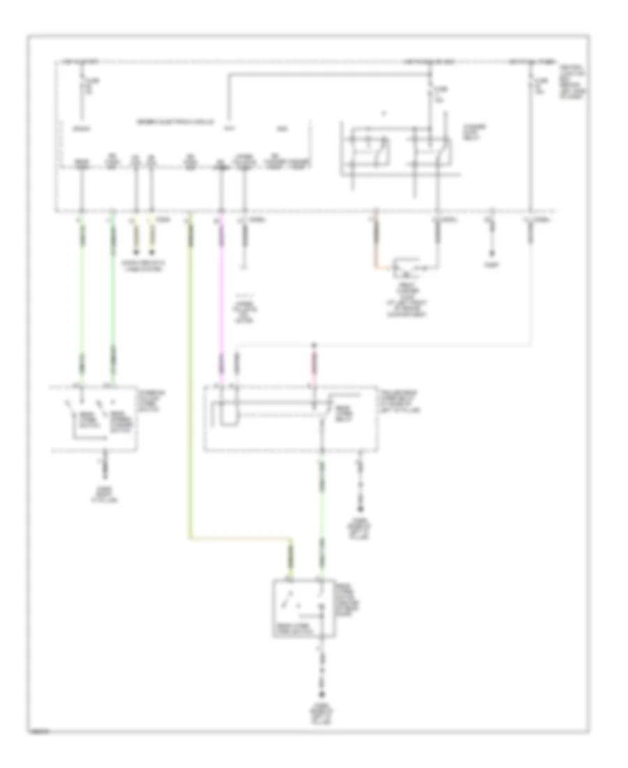 Rear WiperWasher Wiring Diagram for Land Rover Discovery 3 SE 2008