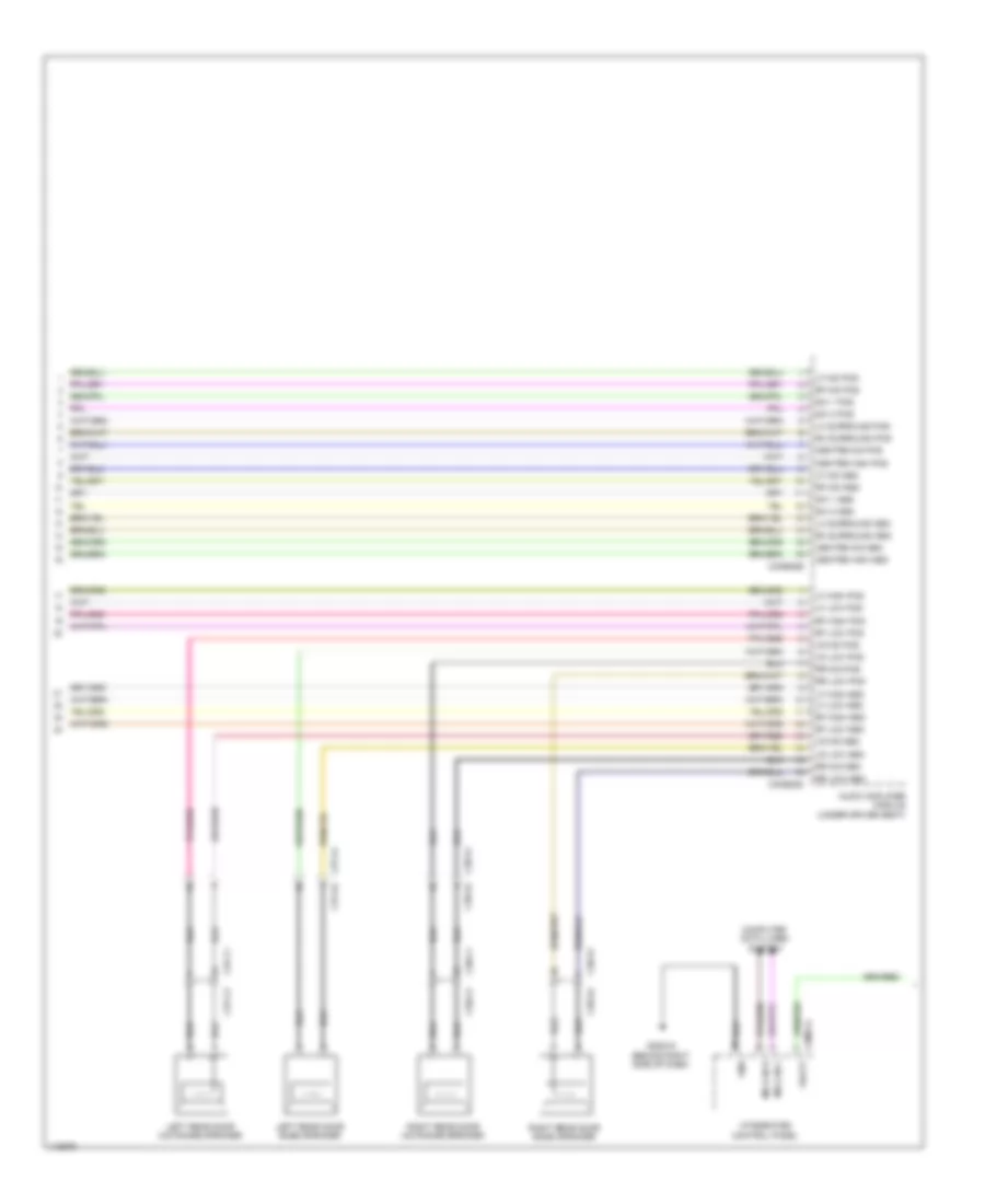 Premium Radio Wiring Diagram, 29-Speaker System (5 of 7) for Land Rover Range Rover Autobiography 2014