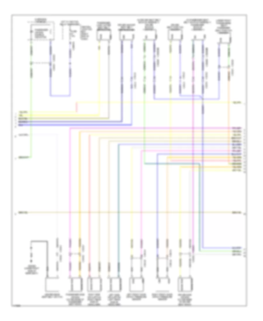 Supplemental Restraints Wiring Diagram (2 of 3) for Land Rover Range Rover Autobiography 2014