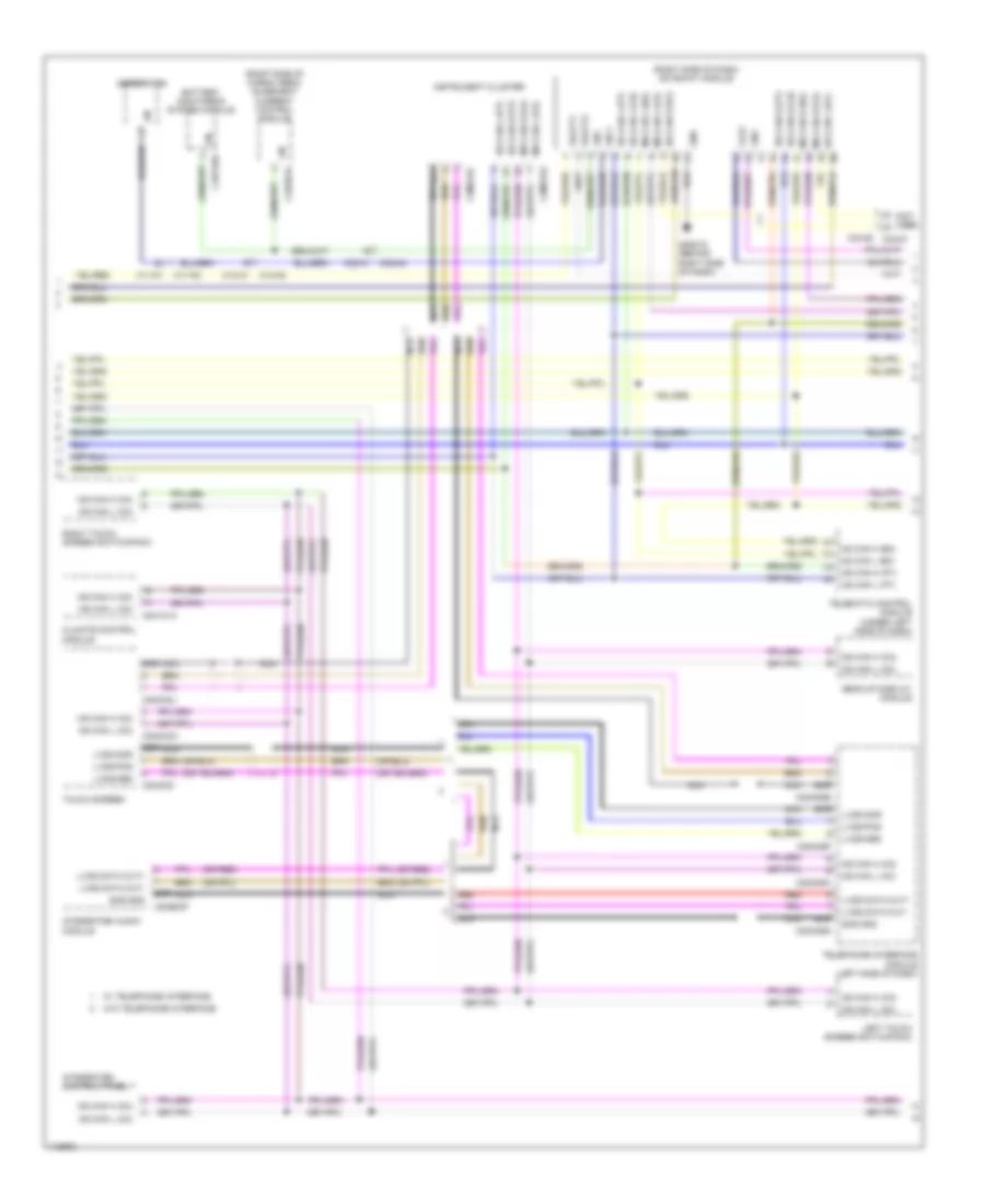 Diagnostic Socket Wiring Diagram 3 of 5 for Land Rover Range Rover Autobiography 2014