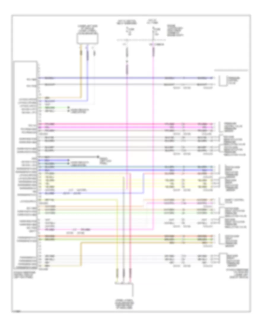 Dynamic Response Wiring Diagram for Land Rover Range Rover Autobiography 2014