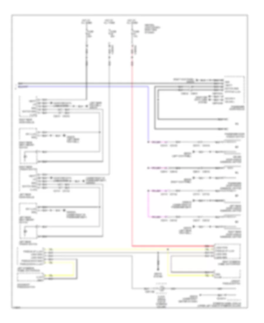 Instrument Illumination Wiring Diagram 3 of 3 for Land Rover Range Rover Autobiography 2014