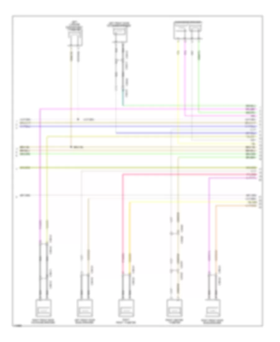 Navigation Wiring Diagram, 29-Speaker System (4 of 7) for Land Rover Range Rover Autobiography 2014