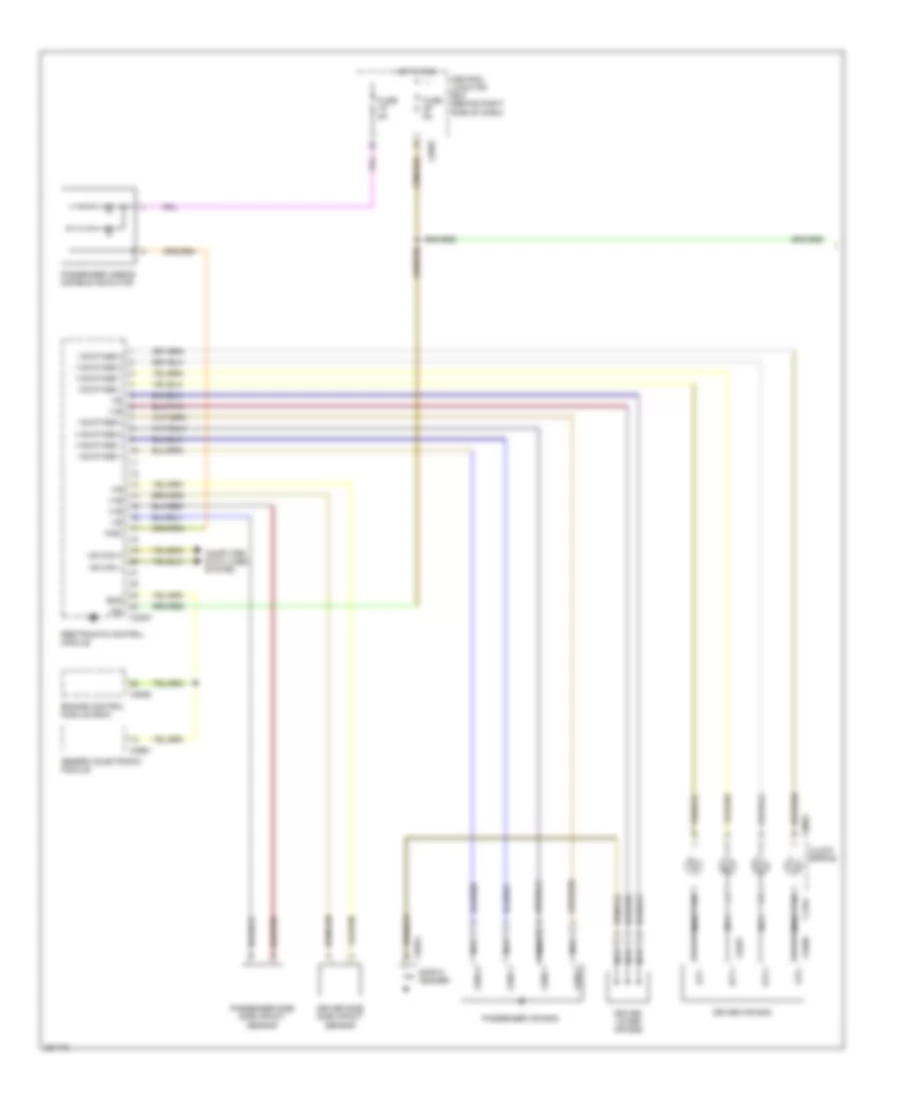 Supplemental Restraints Wiring Diagram 1 of 2 for Land Rover Range Rover HSE 2008