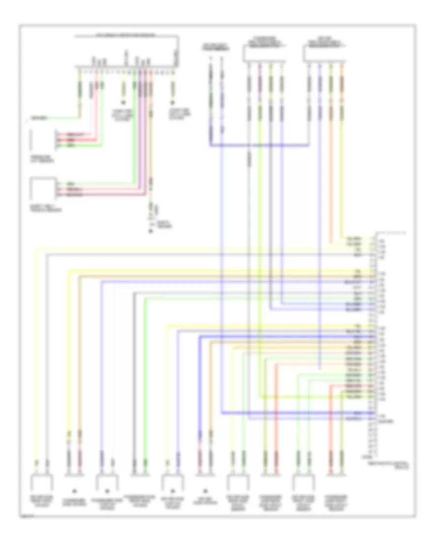 Supplemental Restraints Wiring Diagram 2 of 2 for Land Rover Range Rover HSE 2008