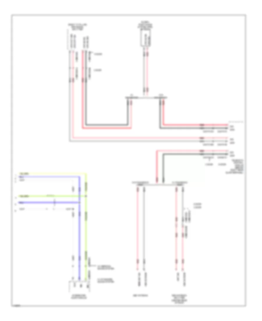 Telematics Wiring Diagram 2 of 2 for Land Rover Range Rover Evoque Dynamic 2014