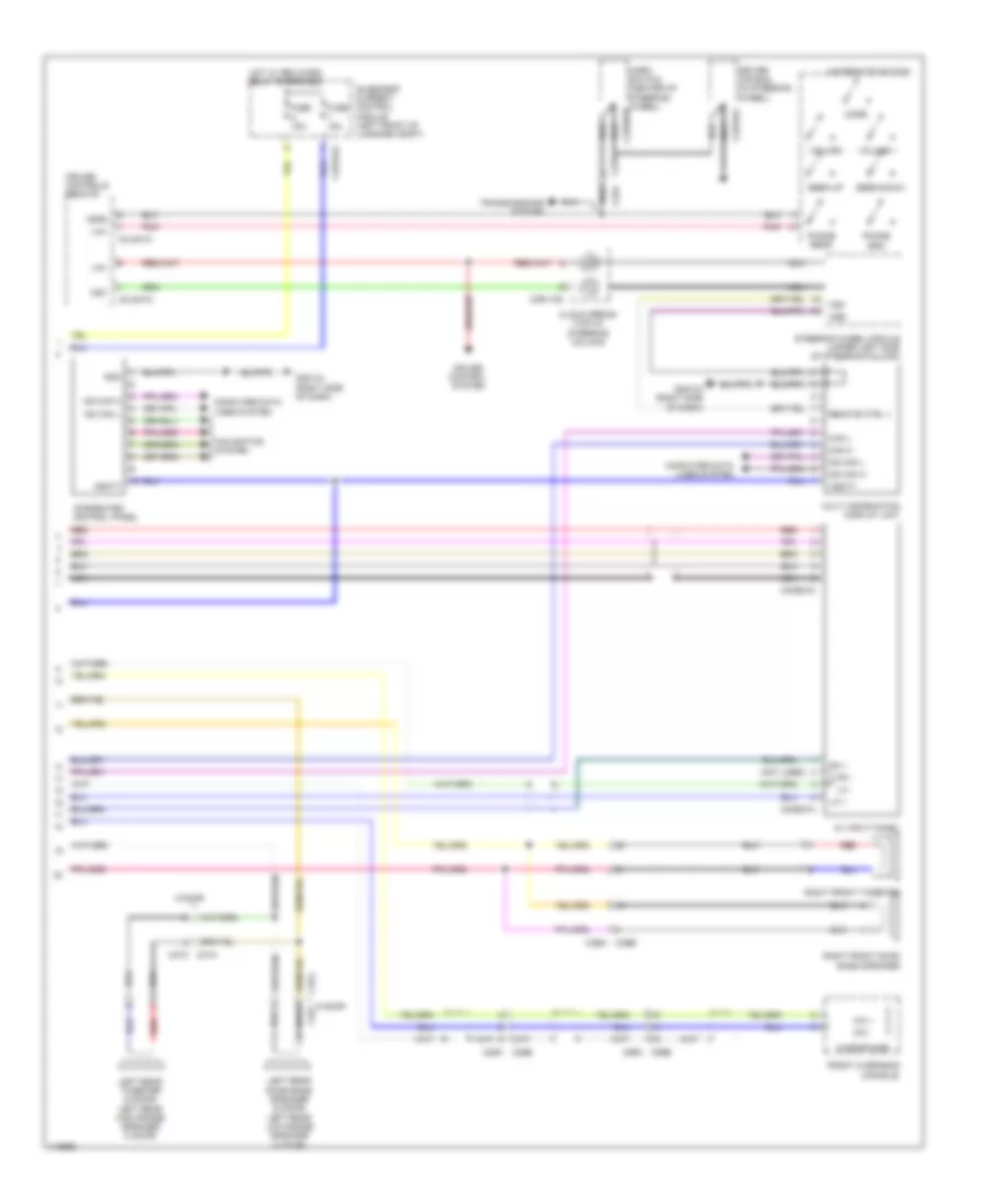 Base Radio Wiring Diagram (2 of 2) for Land Rover Range Rover Evoque Dynamic 2014
