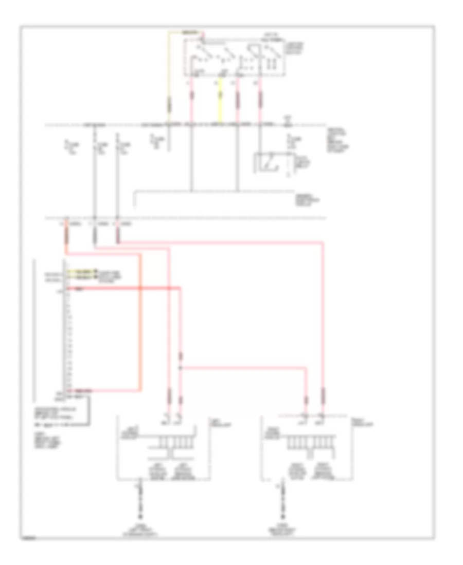 Headlamps Wiring Diagram with Adaptive Lamp Monitor 2 of 2 for Land Rover Range Rover Sport HSE 2008