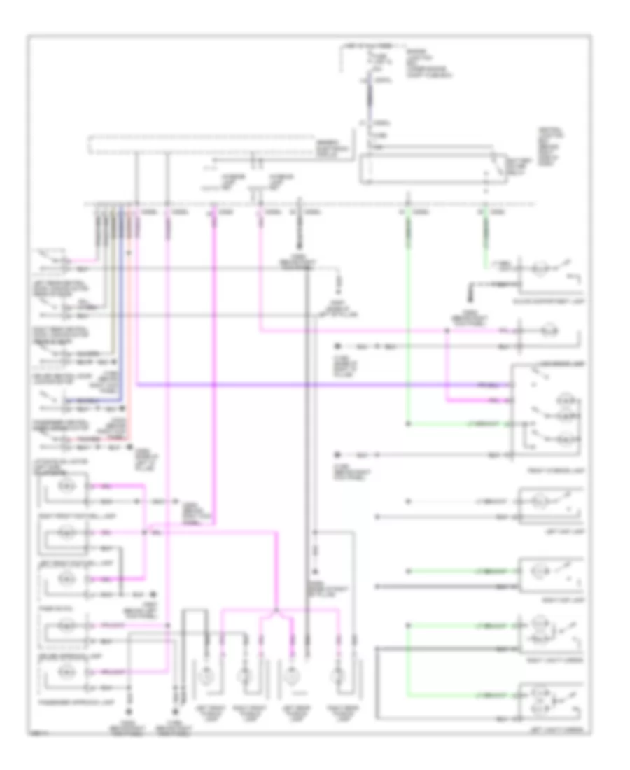 Courtesy Lamps Wiring Diagram for Land Rover Range Rover Sport HSE 2008