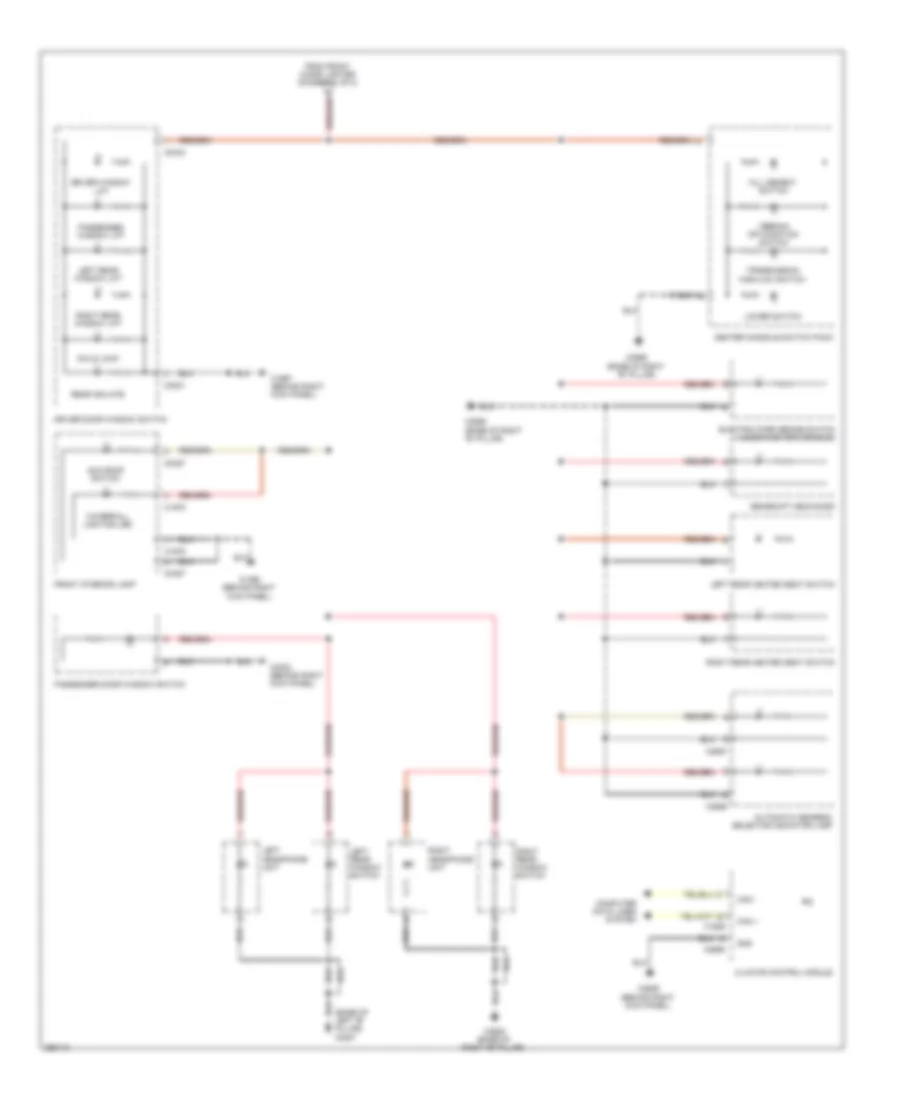 Instrument Illumination Wiring Diagram 2 of 2 for Land Rover Range Rover Sport HSE 2008