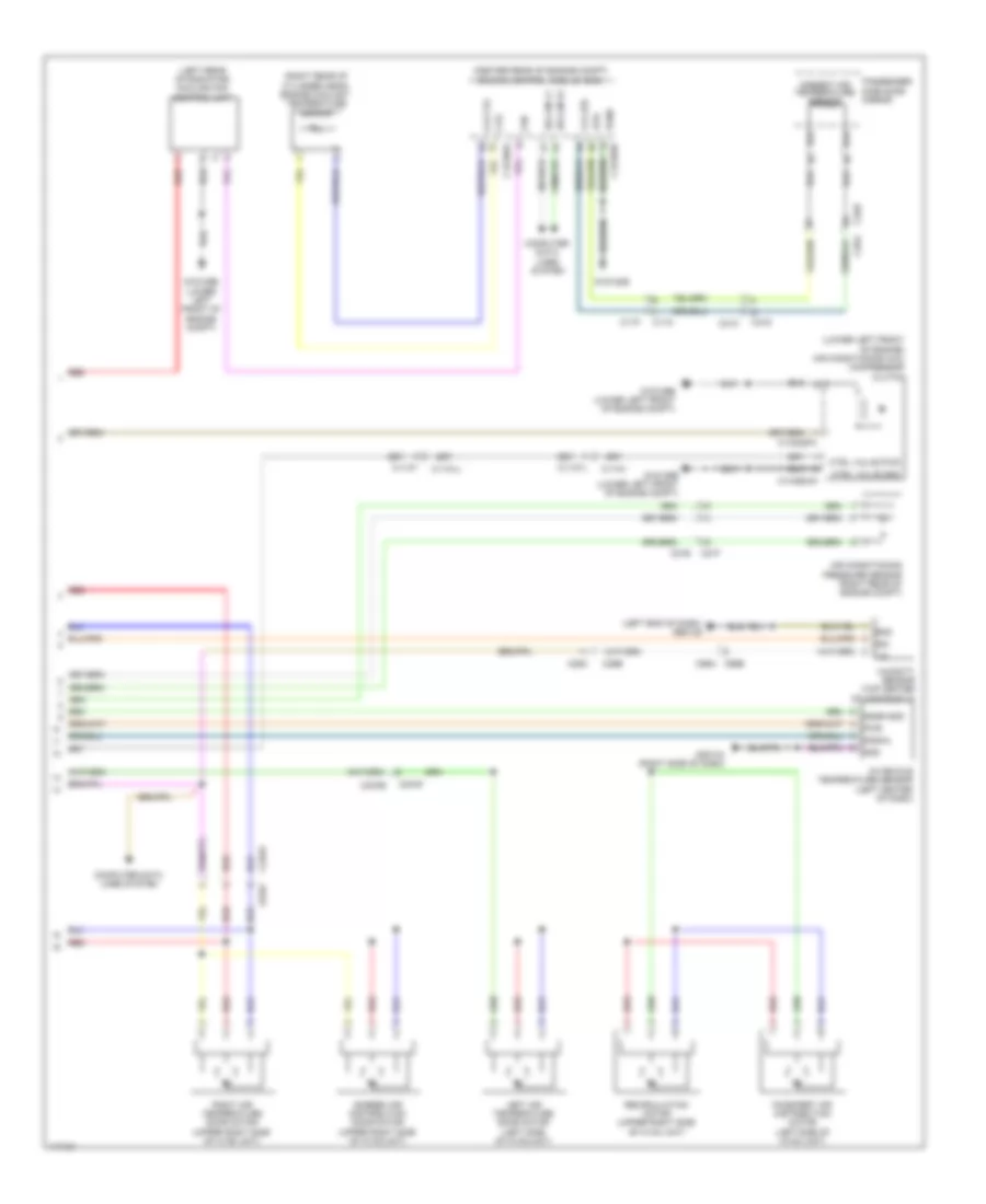 Automatic AC Wiring Diagram (2 of 2) for Land Rover Range Rover Evoque Prestige 2014