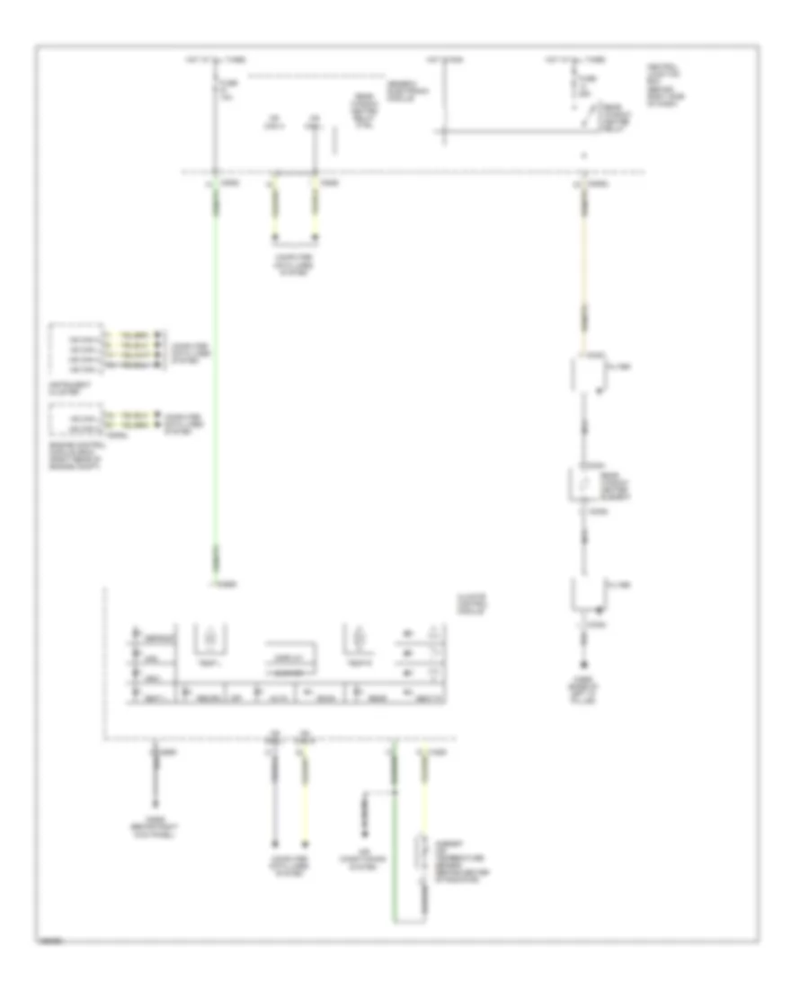 Rear Defogger Wiring Diagram for Land Rover Range Rover Sport Supercharged 2008