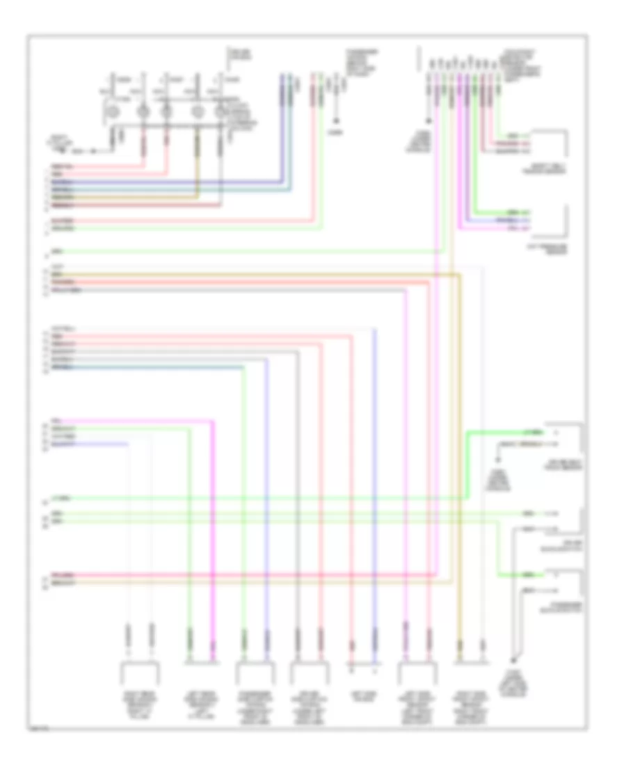 Supplemental Restraints Wiring Diagram (2 of 2) for Land Rover Range Rover Sport Supercharged 2008