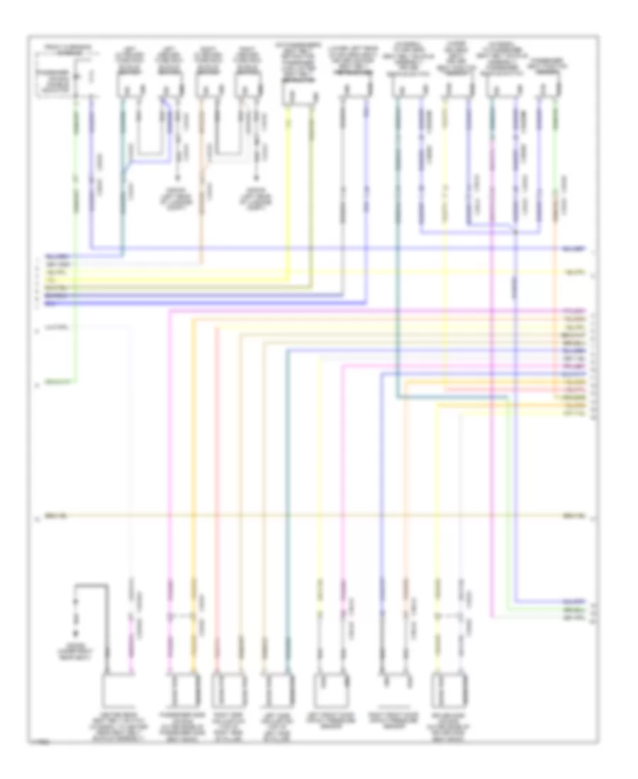 Supplemental Restraints Wiring Diagram 2 of 3 for Land Rover Range Rover Sport Autobiography 2014