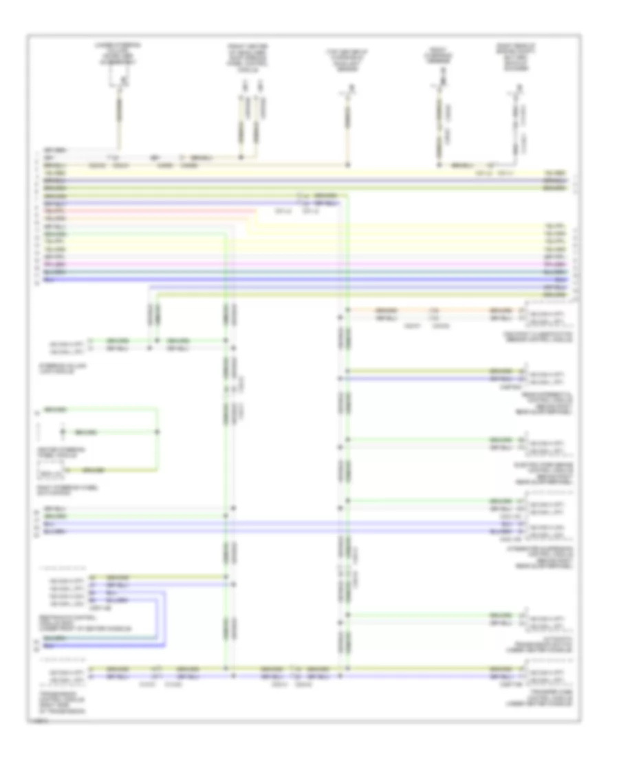 Diagnostic Socket Wiring Diagram (2 of 5) for Land Rover Range Rover Sport Autobiography 2014